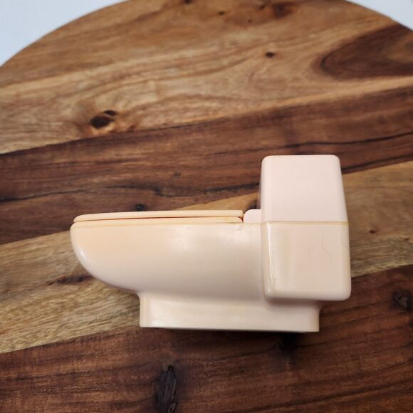 1979 Mattel Barbie Dream House Toilet – Vintage Pink Bathroom Accessory - Picture 8 of 11